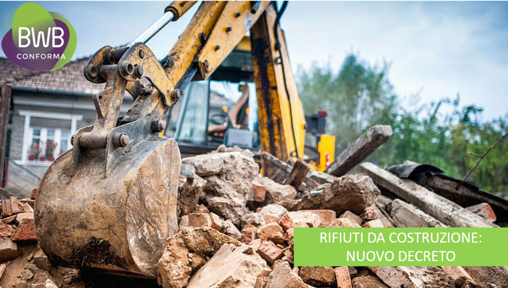 RIFIUTIDA COSTRUZIONE: NUOVO DECRETO