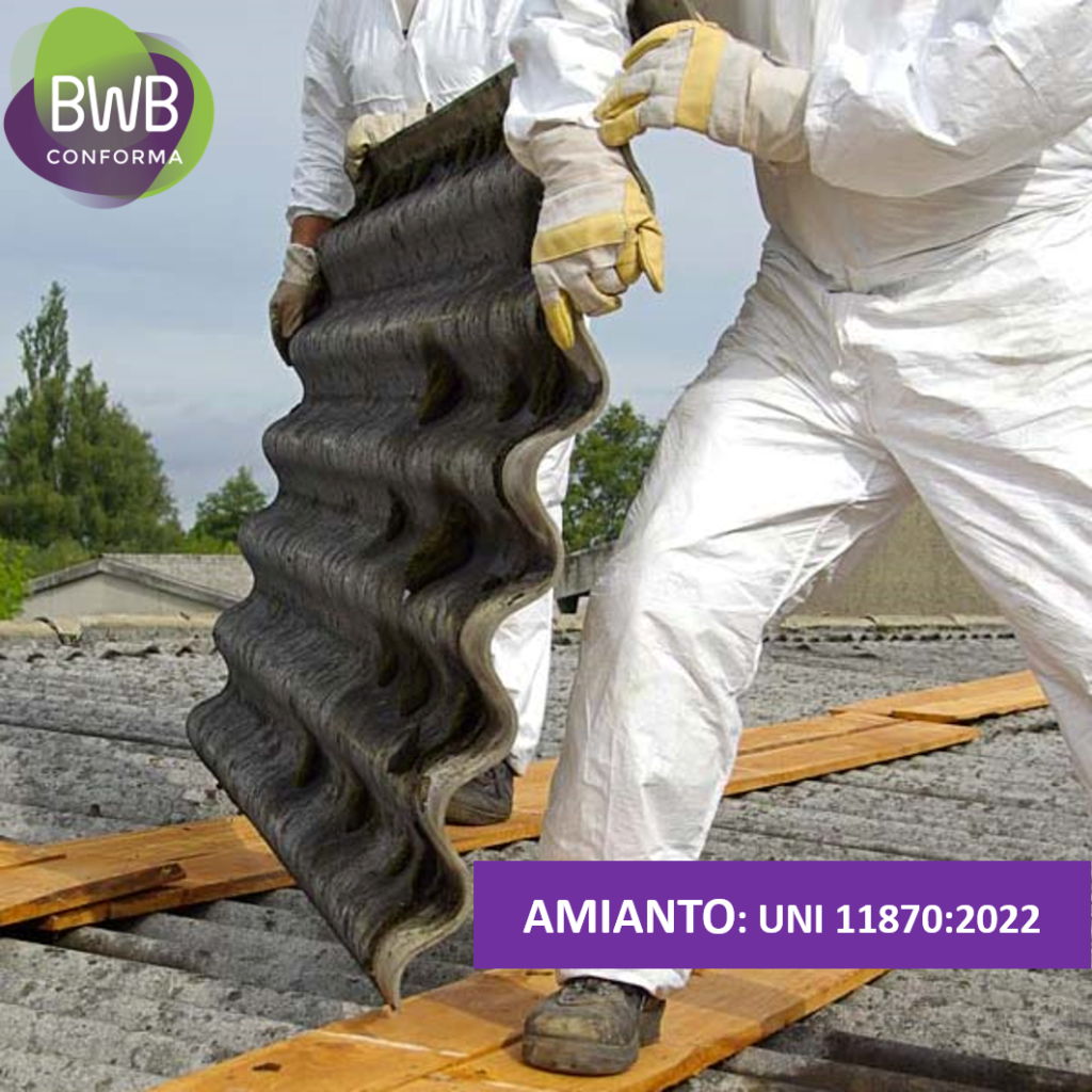 AMIANTO: UNI 11870:2022