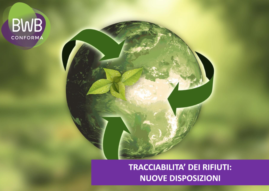 TRACCIABILITA' DEI RIFIUTI NUOVE DISPOSIZIONI