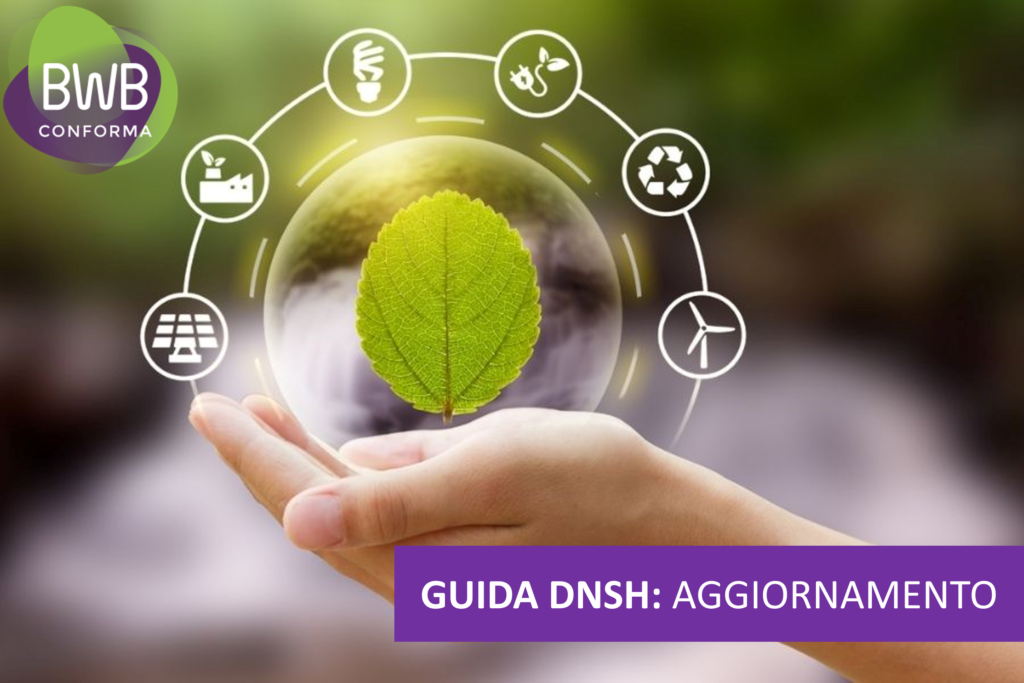 GUIDA DNSH: AGGIORNAMENTO